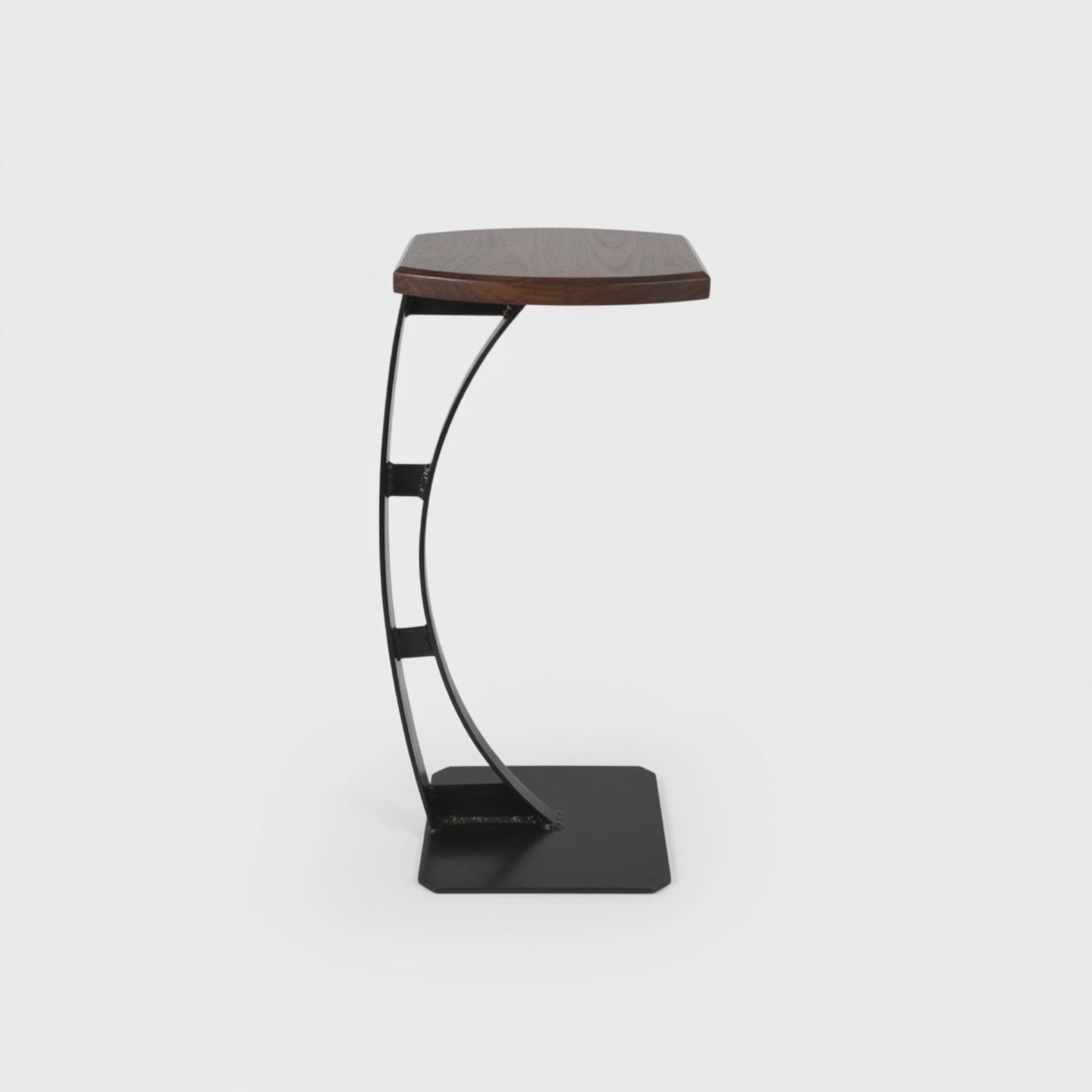 Custom C-Shaped Cantilever Table