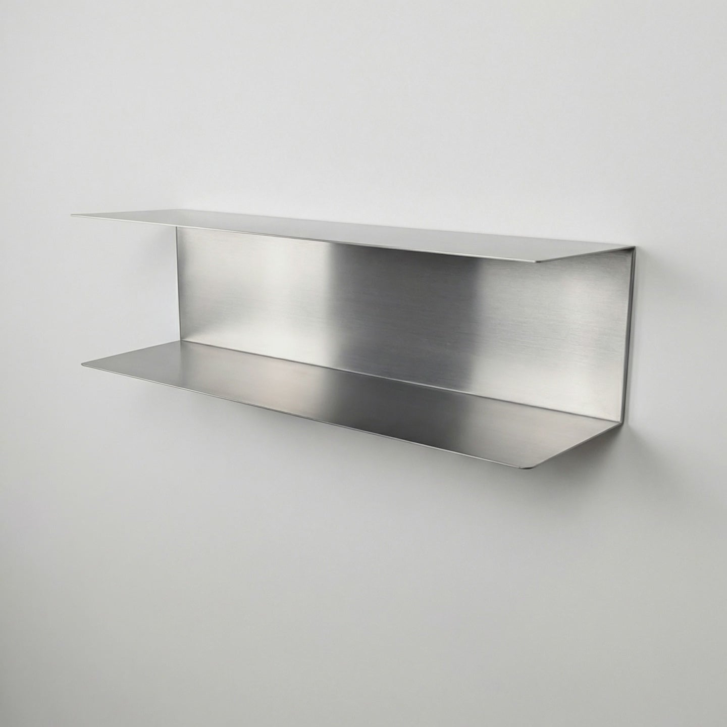 Custom Two-Tier Floating Shelf
