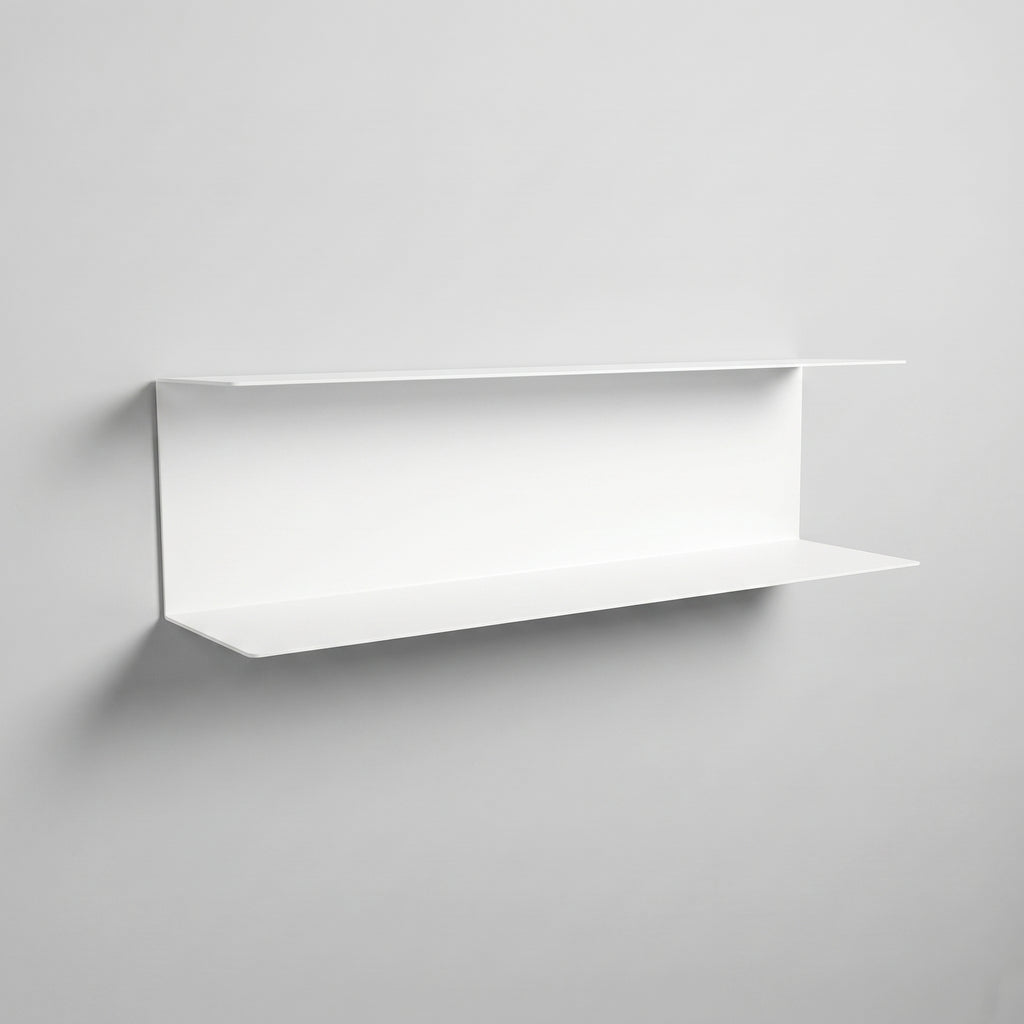 Custom Two-Tier Floating Shelf