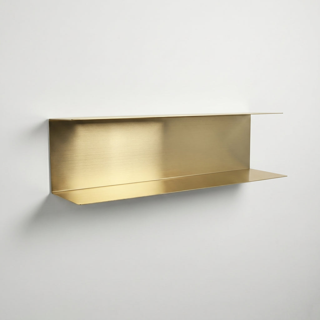 Custom Two-Tier Floating Shelf