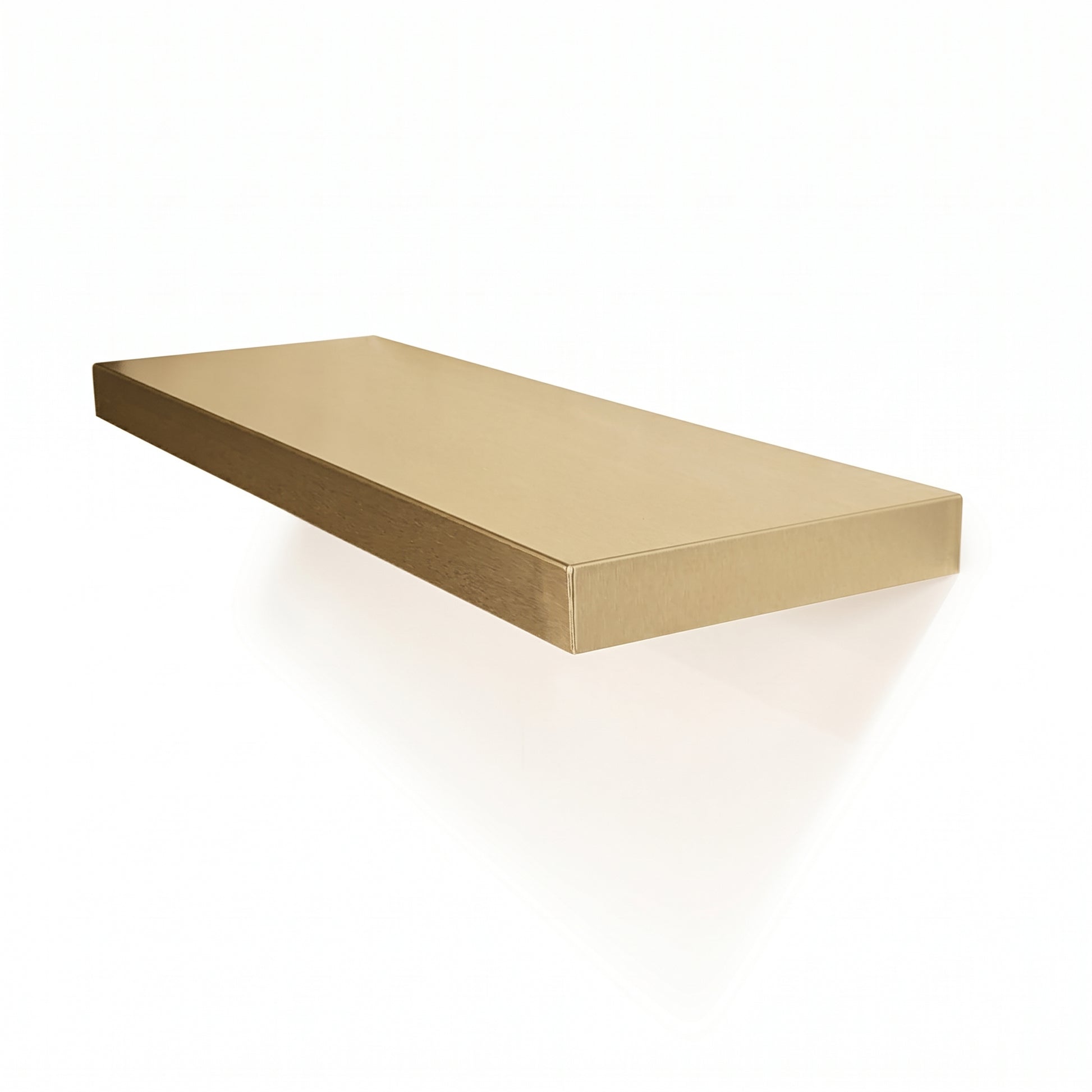 Custom Floating Stainless Steel Shelf